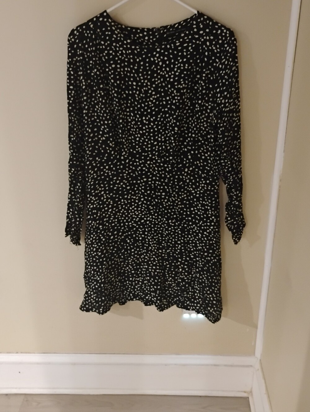 & Other Stories Women's Polka Dot Print Dress Sz 12